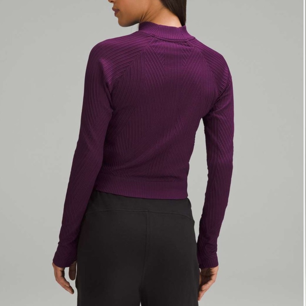 Lululemon Rest Less Cropped Half Zip - Picture 3 of 9